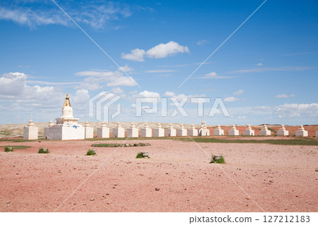 Sajnsand buddhist monastery, Gobi region,Mongolia. Khamariin Khiid Monastery Sajnsand buddhist monastery, Gobi region,Mongolia. Khamariin Khiid Monastery 127212183