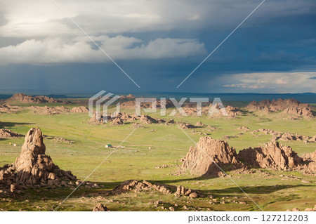 Ikh gazriin chuluu National Park landscape, Mongolia Ikh gazriin chuluu National Park landscape, Mongolia 127212203