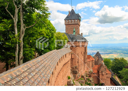 Chateau du Haut-Koenigsbourg in Alsace, France Chateau du Haut-Koenigsbourg in Alsace, France 127212929