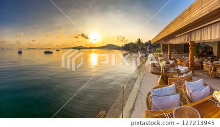 Views of Bo Phut Beach & resort in Koh Samui, Thailand Views of Bo Phut Beach & resort in Koh Samui, Thailand 127213945