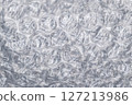 Bubble wrap macro photo with selective focus. 127213986