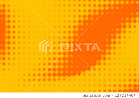 orange and yellow abstract halftone background orange and yellow abstract halftone background 127214404