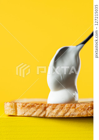 sandwich with mayonnaise sandwich with mayonnaise 127215035