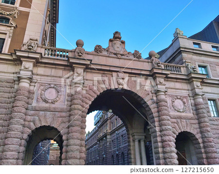 Architecture in the centre of Stockholm, the capital of SwedenArchitecture in the centre of Stockholm, the capital of Sweden Architecture in the centre of Stockholm, the capital of SwedenArchitecture in the centre of Stockholm, the capital of Sweden 127215650