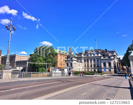 Architecture in the centre of Stockholm, the capital of SwedenArchitecture in the centre of Stockholm, the capital of Sweden 127215663