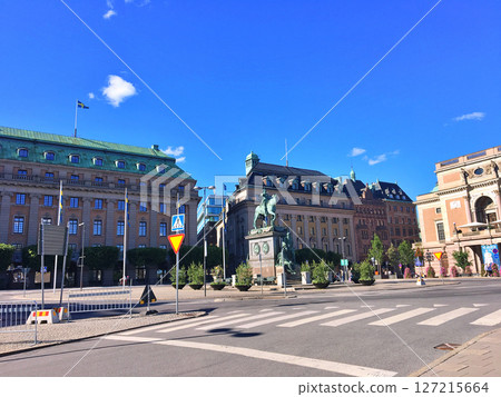 Architecture in the centre of Stockholm, the capital of SwedenArchitecture in the centre of Stockholm, the capital of Sweden Architecture in the centre of Stockholm, the capital of SwedenArchitecture in the centre of Stockholm, the capital of Sweden 127215664
