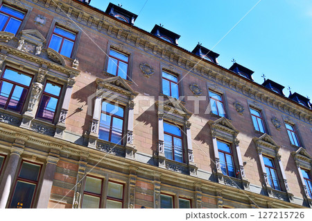 Architecture in the centre of Stockholm, the capital of SwedenArchitecture in the centre of Stockholm, the capital of Sweden 127215726