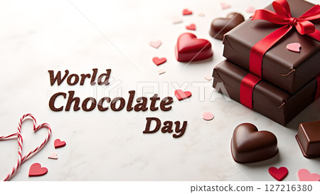 Celebrate World Chocolate Day with Delicious Treats and Heartfelt Gifts of Love Celebrate World Chocolate Day with Delicious Treats and Heartfelt Gifts of Love 127216380
