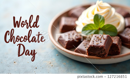 Indulge in the Decadence of World Chocolate Day with Gourmet Treats and Cream Indulge in the Decadence of World Chocolate Day with Gourmet Treats and Cream 127216851