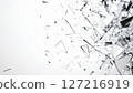Shattered glass texture 127216919