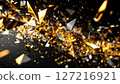 Shattered glass texture 127216921