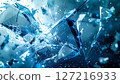 Shattered glass texture 127216933