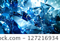 Shattered glass texture 127216934