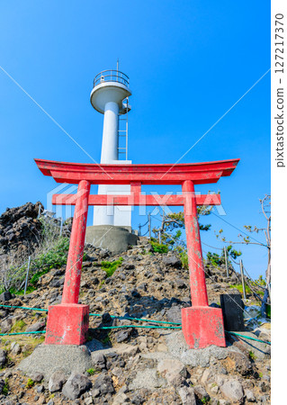 新潟縣糸魚川市初夏的野江港燈塔 127217370