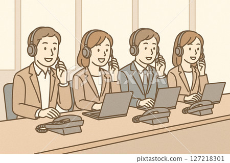 接線員電話Apointer呼叫中心支持中心業務 127218301