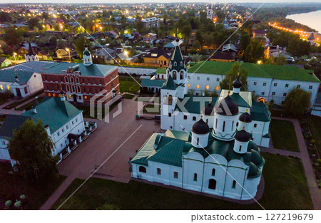 Transfiguration monastery in Russian city Murom Transfiguration monastery in Russian city Murom 127219679