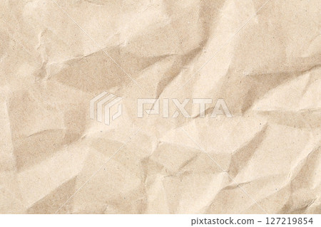 Crumpled brown paper texture background for design use Crumpled brown paper texture background for design use 127219854