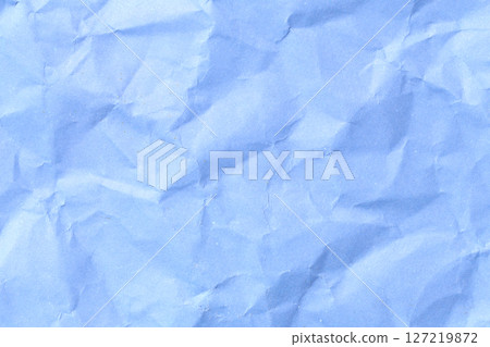 Wrinkled Blue Paper Background for Creative Projects Wrinkled Blue Paper Background for Creative Projects 127219872