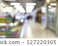 Abstract blur interior background or defocused shopping mall of department store. 127220305