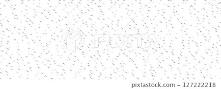 Small scratches seamless texture. Scattered little lines background. Black repeated tiny cuts pattern. Grunge random mottled grain overlay. Splashed specks and sprinkles repeating wallpaper. Vector 127222218