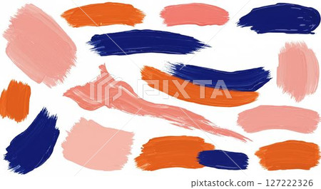 Acrylic paint colorful texture background Acrylic paint colorful texture background 127222326