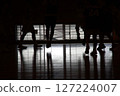 Basketball player silhouette 127224007