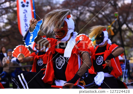Iwate Prefecture Folk Performing Arts Performance: Onikenmai Iwate Prefecture Folk Performing Arts Performance: Onikenmai 127224428