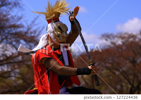 Iwate Prefecture Folk Performing Arts Performance: Onikenmai 127224436