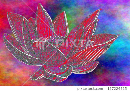 Ancient lotus (processed) Ancient lotus (processed) 127224515