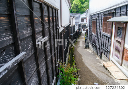 Alley on the back alley 127224802