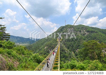 [Korea/Gangwon-do/Wonju] Sogeumsan Grand Valley, Sogeumsan and Ulrongtari Suspension Bridge 127224869