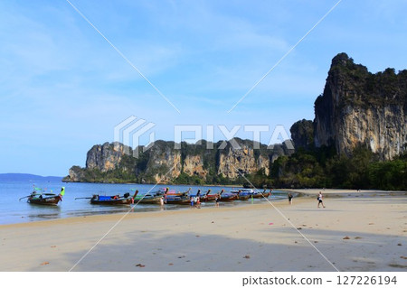 Railay Beach in Ao Nang, Thailand 127226194