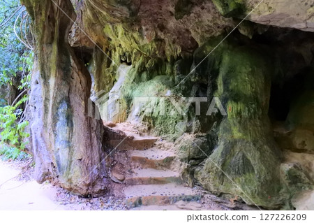 Ao Nang limestone cave in Thailand Ao Nang limestone cave in Thailand 127226209