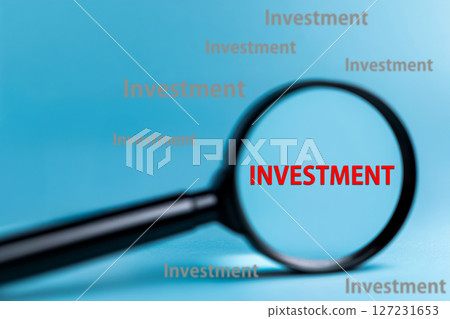 Modern business concept, financial analysis concept 127231653