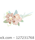 暗色小花胸花 127231768