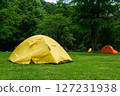Tents set up at the Tokuzawaen campsite 127231938