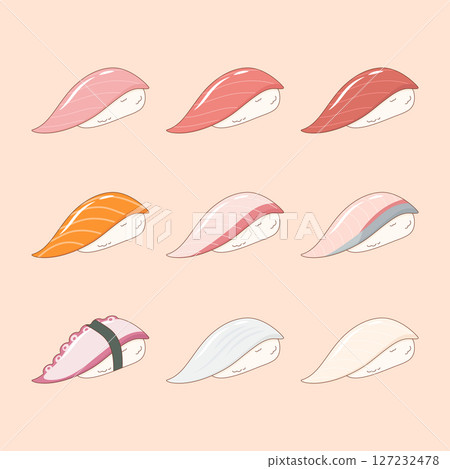 japanese sushi dish set 1 127232478