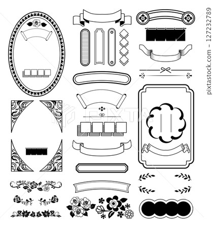日式相框相框組 127232789