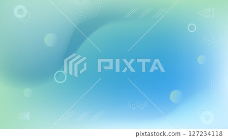 Simple and refreshing abstract design background template 127234118