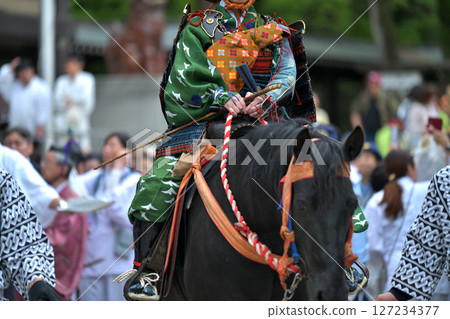 Procession of Mounted Warriors at Kobe Minatogawa Shrine 127234377