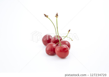 Red cherries 127234720