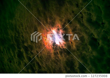 Full moon and night clouds 127235008