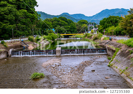 View of the Koayu River from Kiyokawa Village 127235380