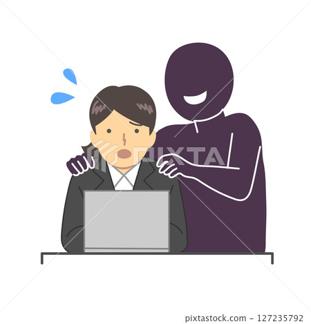騷擾插圖 127235792