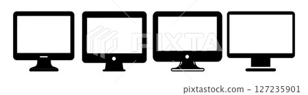 Computer Monitor Icons Design Computer Monitor Icons Design 127235901