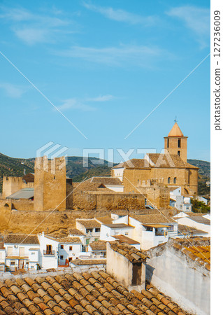view of Iznajar, in Andalusia region, Spain view of Iznajar, in Andalusia region, Spain 127236009