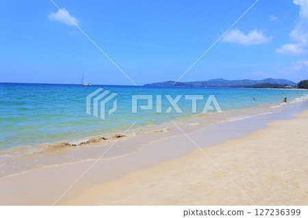 Bang Tao Beach in Phuket, Thailand 127236399
