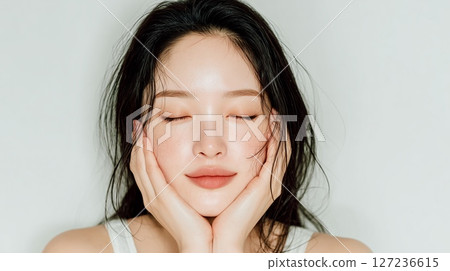 美容、美學和化妝品廣告中的女性視覺效果 美容、美學和化妝品廣告中的女性視覺效果 127236615