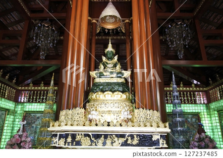 Wat Phra Kaew in Chiang Rai, Thailand 127237485