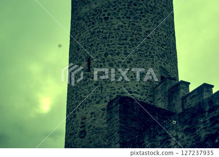 old tower of the old castle old tower of the old castle 127237935